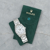 Rolex Date 34 Bianco Oyster 15200 White Milk Romani